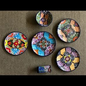 Set of Talavera plates